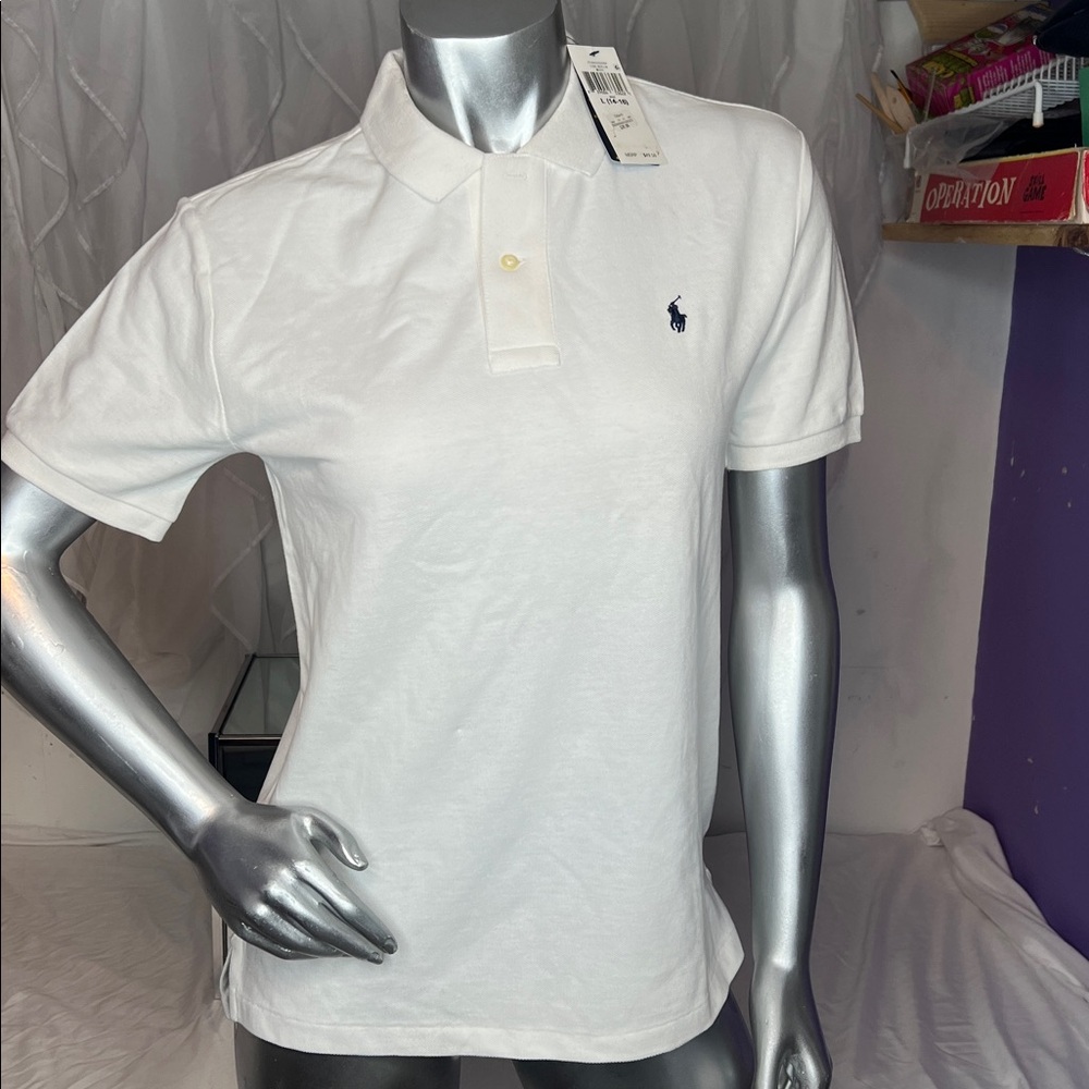 Polo by Ralph Lauren White Kids Shirt